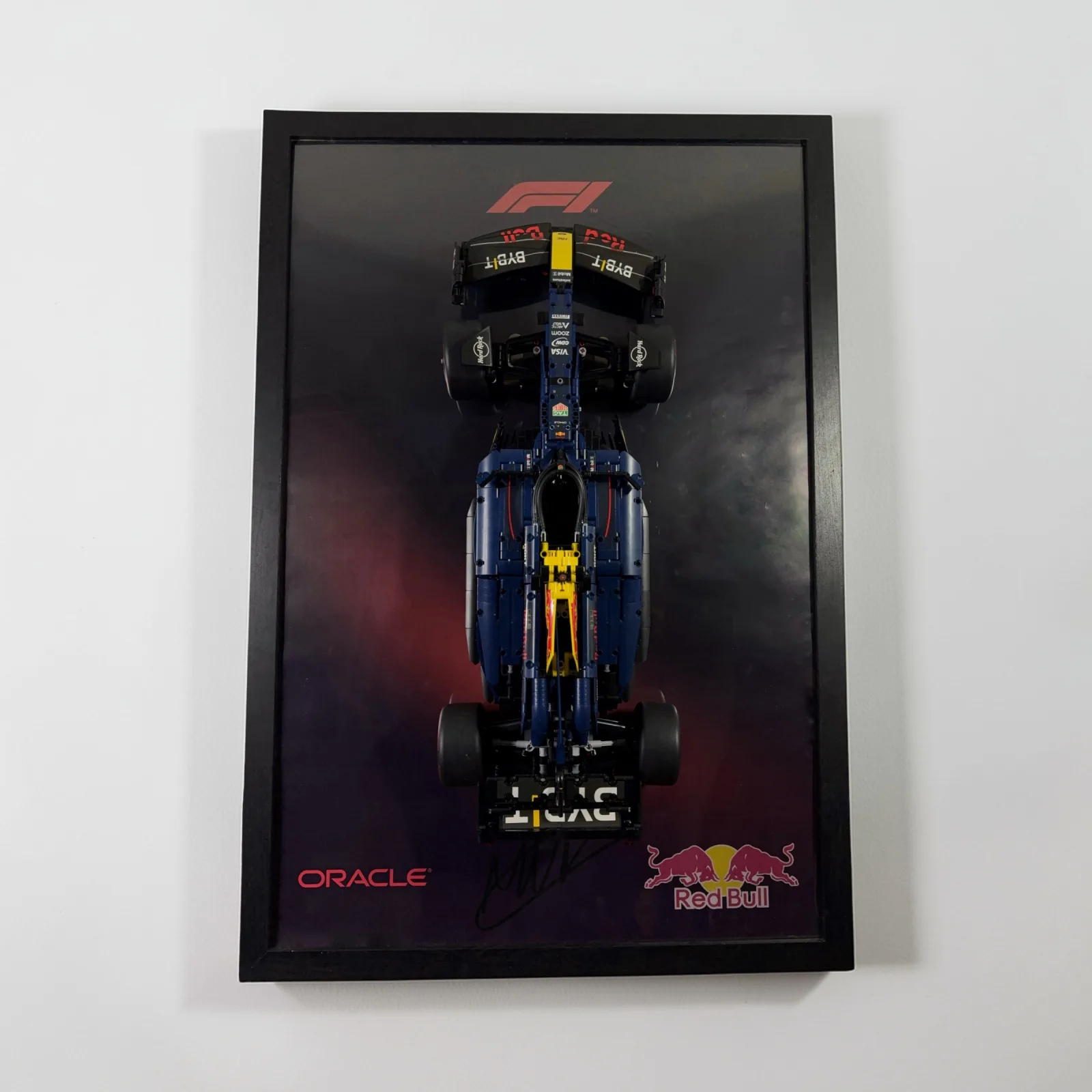 Картина з конструктором F1 RedBull (темна 2)